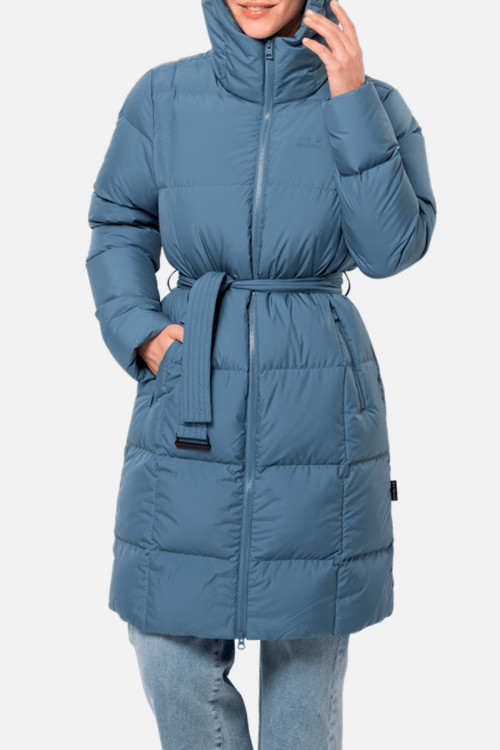 Куртка женская Jack Wolfskin Frozen Lake Coat W синяя 1206131-1380 изображение 2