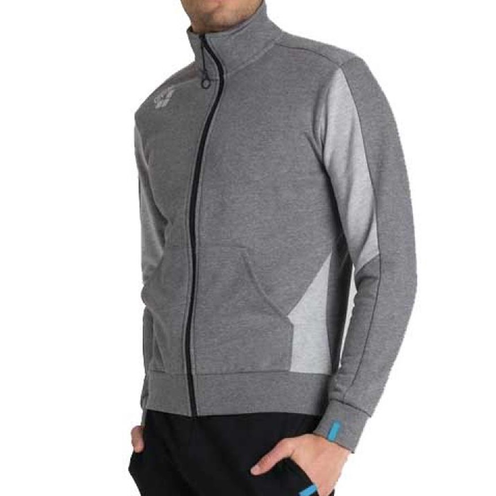 Толстовка чоловіча Arena Te F/Z Jacket сіра 003769-552 изображение 1