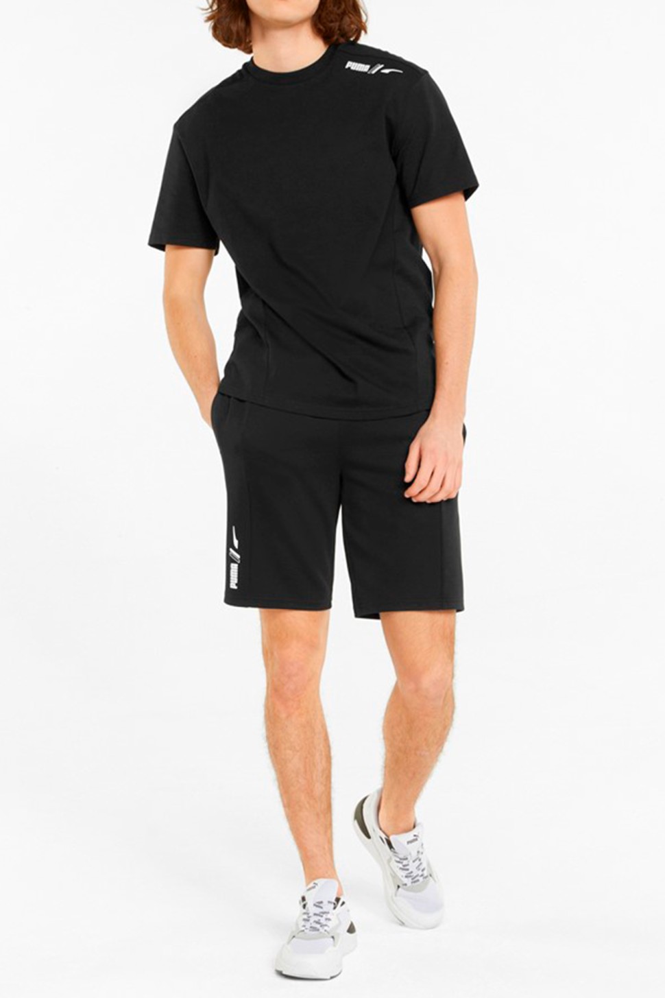 Шорти мужские Puma Rad Cal Shorts 9 черные 84743701 — фото 4