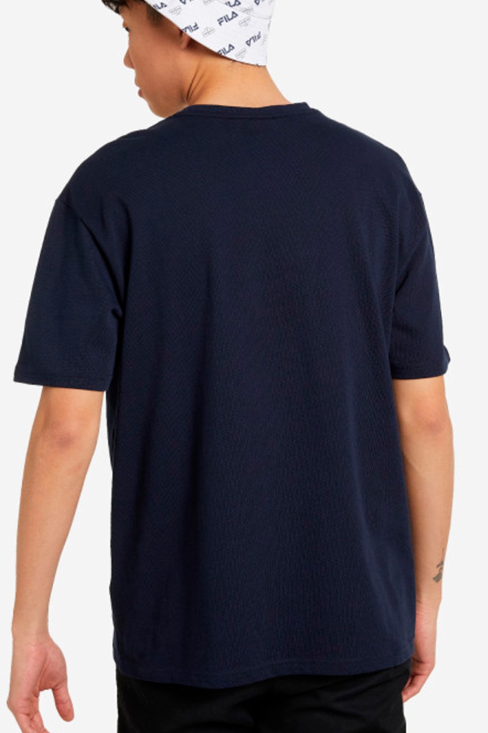 Футболка мужская FILA T-shirt синяя 107749-Z4 — фото 3 — Sport City Футболка мужская FILA T-shirt синяя 107749-Z4 — фото 3