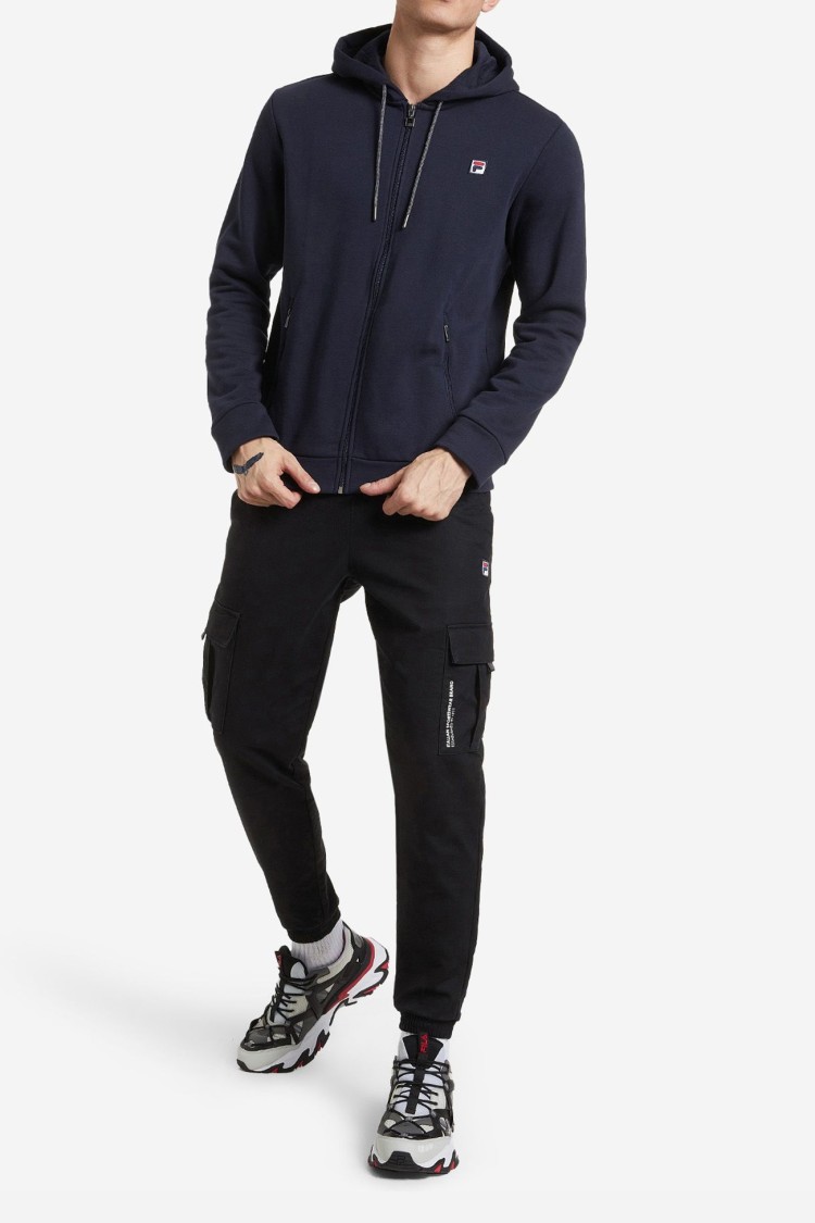 Толстовка чоловіча Fila темно-синя 113775-Z4 изображение 2