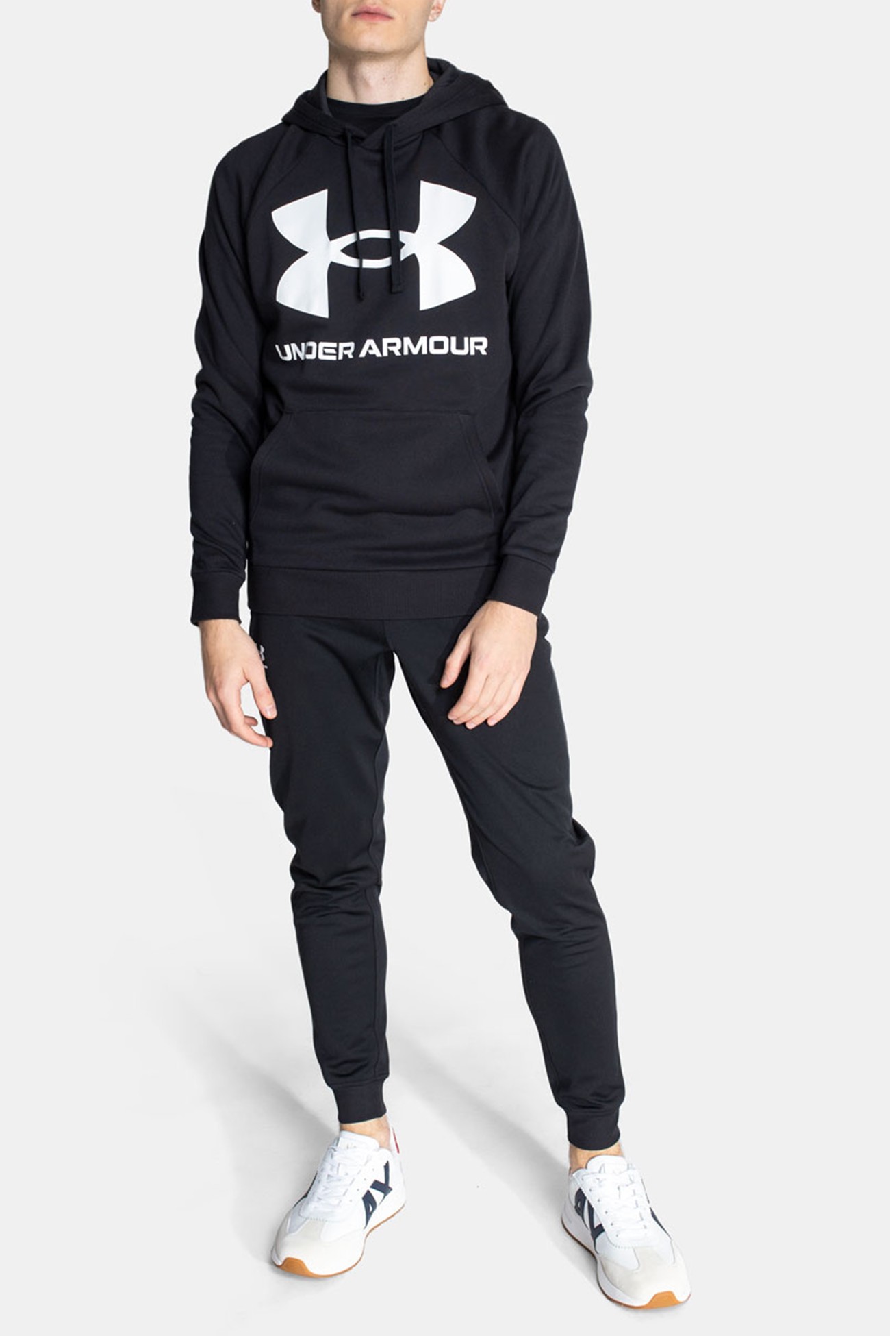 Толстовка чоловіча Rival Fleece Big Logo HD чорна 1357093-001 изображение 2