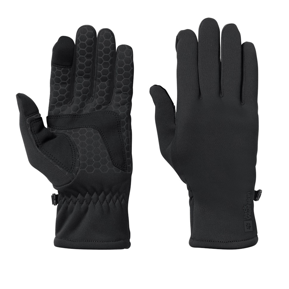 Рукавиці унісекс Jack Wolfskin ALLROUNDER GLOVE чорні 1910791-6000 изображение 1