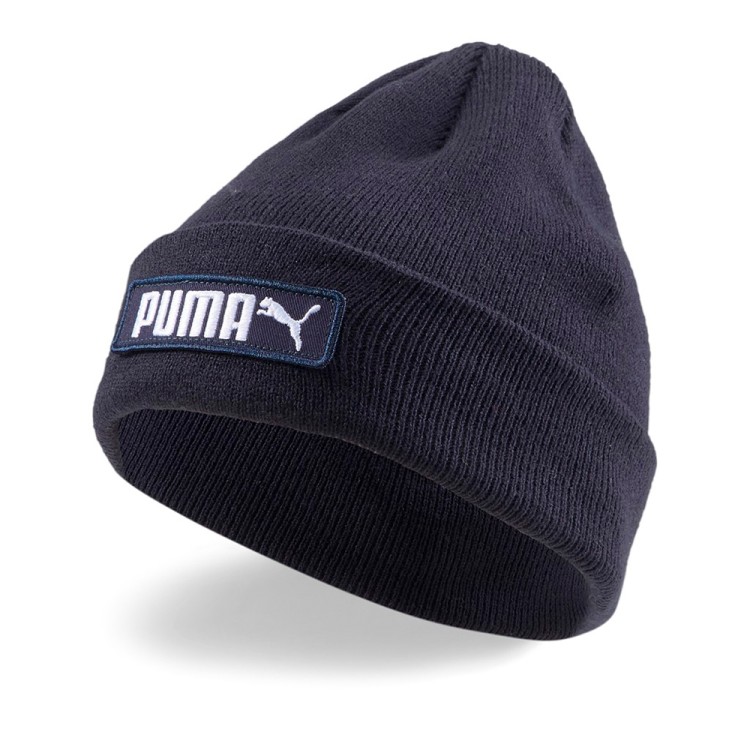 Шапка Puma PUMA Classic Cuff Beanie синя 02343406 изображение 1