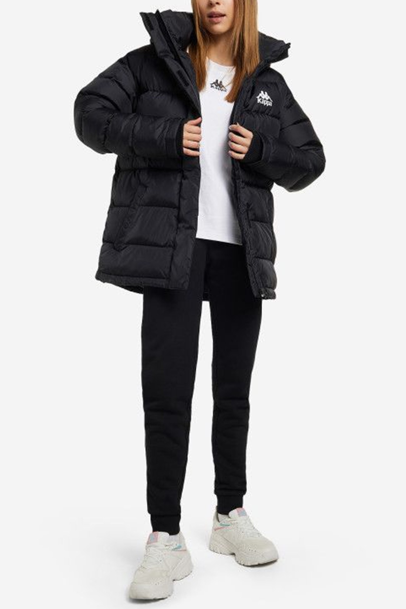 Куртка женская  Kappa черная 116155-99 изображение 2