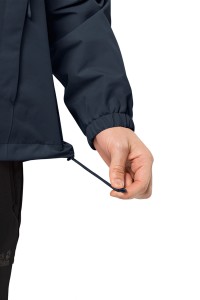 Вітрівка чоловіча Jack Wolfskin STORMY POINT 2L JKT M темно-синя 1111142-1010 изображение 4