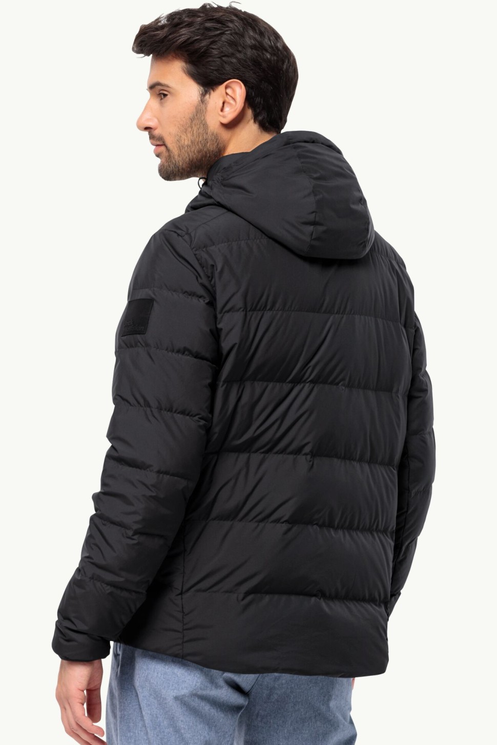 Куртка чоловіча Jack Wolfskin COLONIUS JKT M чорна 1207431-6000 — фото 3