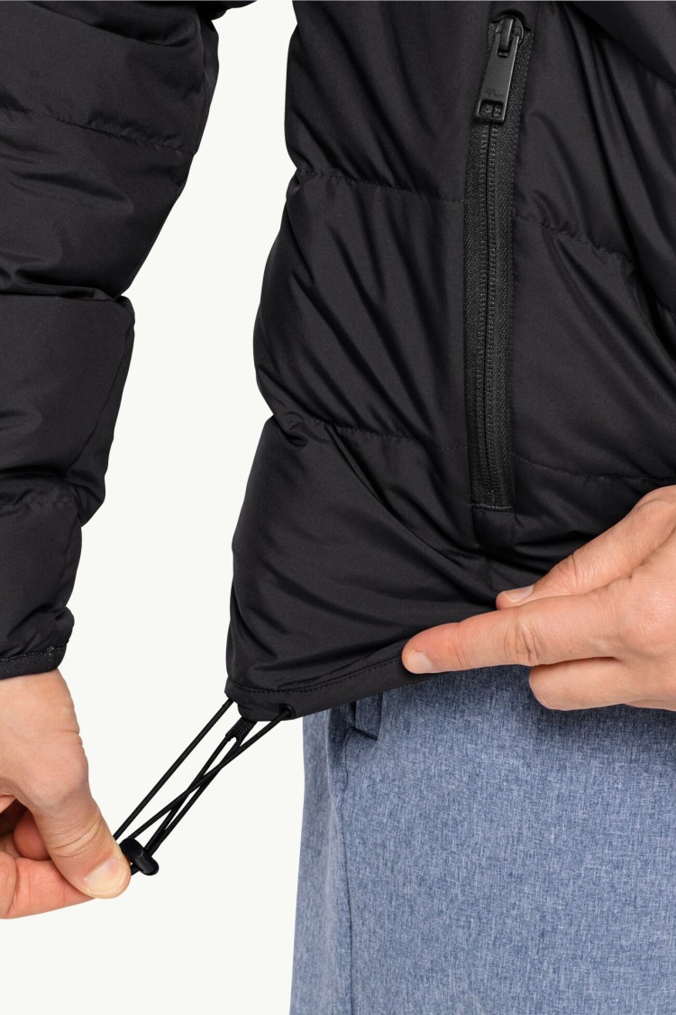 Куртка чоловіча Jack Wolfskin COLONIUS JKT M чорна 1207431-6000 изображение 5