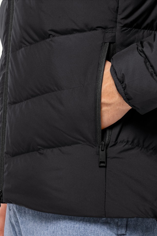 Куртка чоловіча Jack Wolfskin COLONIUS JKT M чорна 1207431-6000 изображение 6