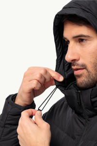 Куртка чоловіча Jack Wolfskin COLONIUS JKT M чорна 1207431-6000 изображение 7