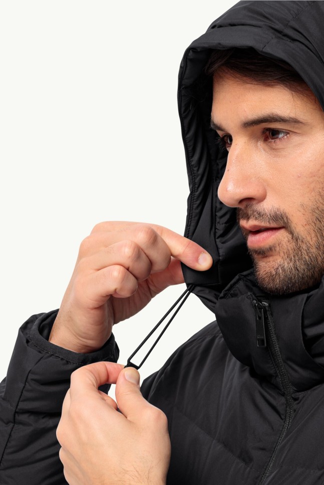 Куртка чоловіча Jack Wolfskin COLONIUS JKT M чорна 1207431-6000 изображение 7
