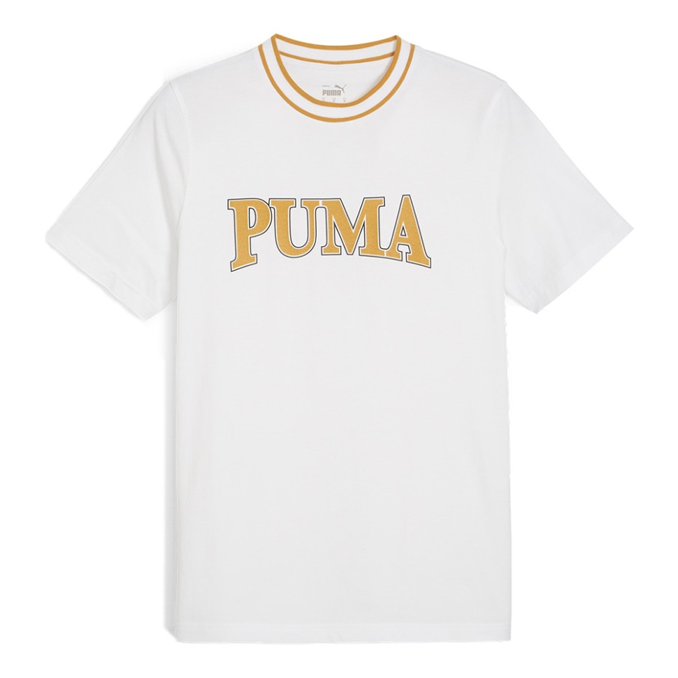 Футболка чоловіча Puma SQUAD Big Graphic Tee біла 67896702 — фото 1