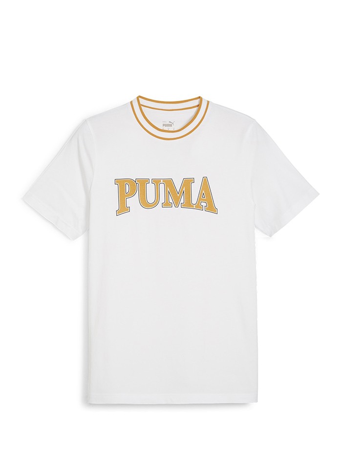 Футболка мужская Puma SQUAD Big Graphic Tee белая 67896702 изображение 2