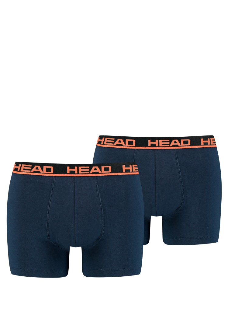 Труси чоловічі HEAD BASIC BOXER 2P темно-сині 701202741010 изображение 2