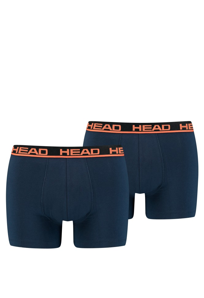 Труси чоловічі HEAD BASIC BOXER 2P темно-сині 701202741010 изображение 2