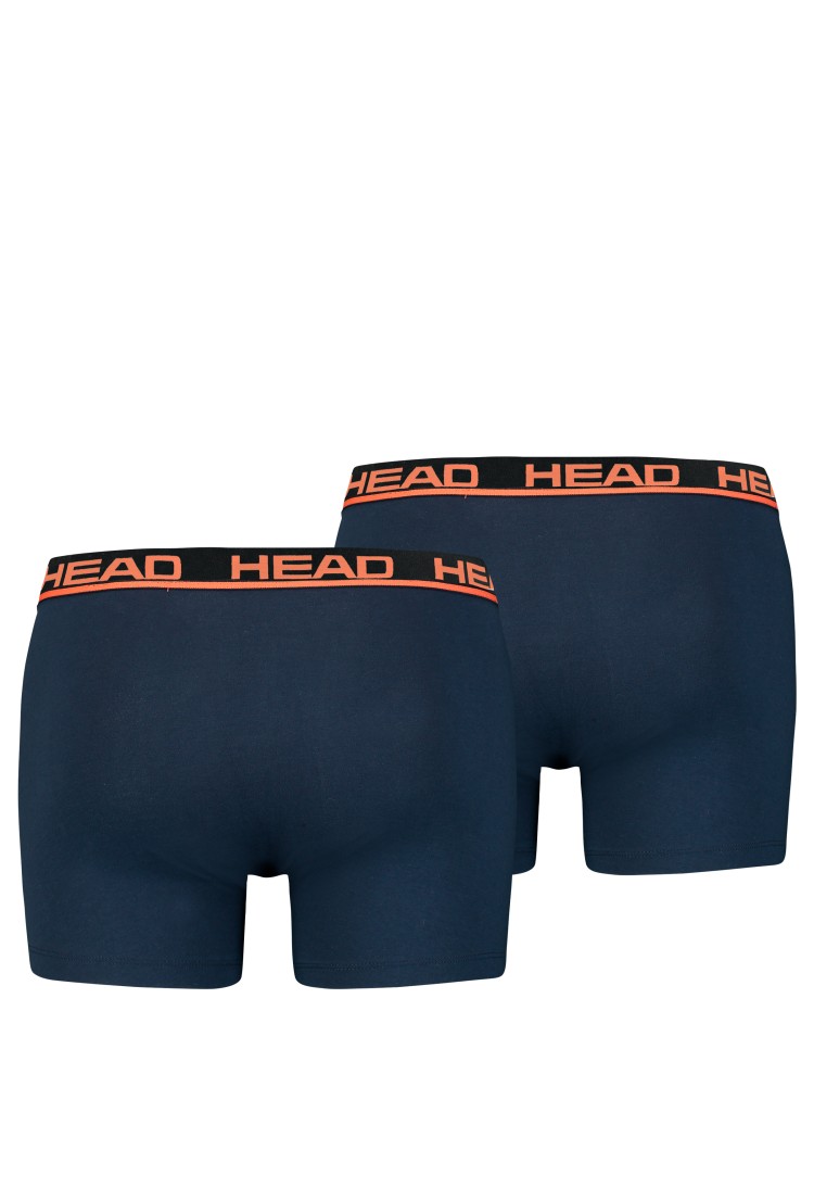 Труси чоловічі HEAD BASIC BOXER 2P темно-сині 701202741010 изображение 3
