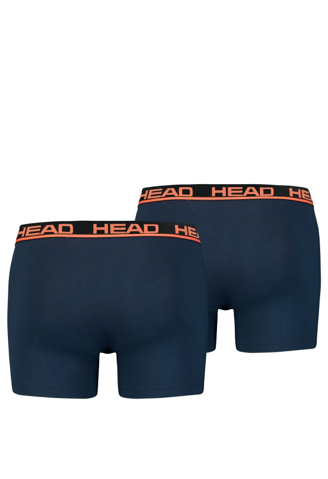 Труси чоловічі HEAD BASIC BOXER 2P темно-сині 701202741010 изображение 3