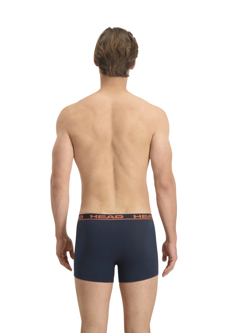 Труси чоловічі HEAD BASIC BOXER 2P темно-сині 701202741010 изображение 5