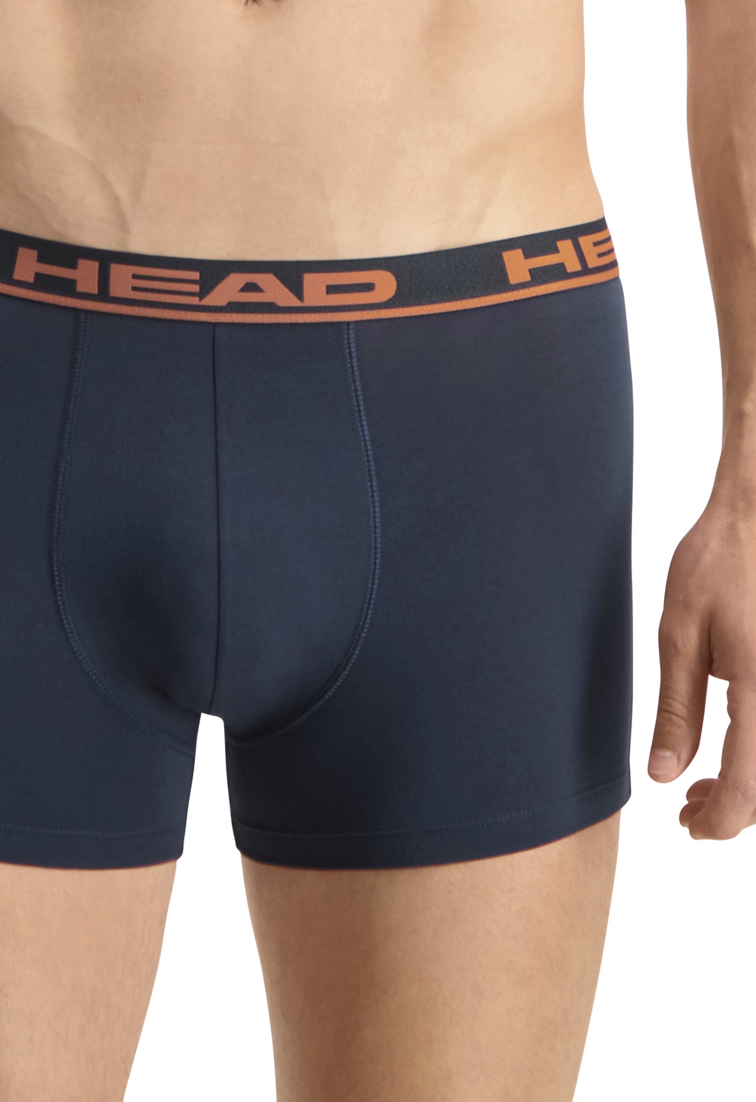 Боксери чоловічі HEAD BASIC BOXER 2P темно-сині 701202741010 изображение 6