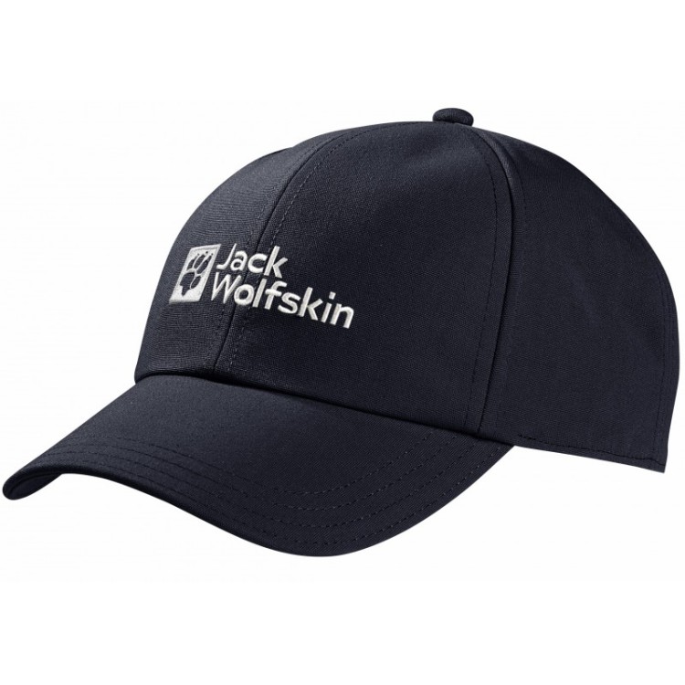 Бейсболка Jack Wolfskin BASEBALL CAP темно-синя 1900675-1010 изображение 1