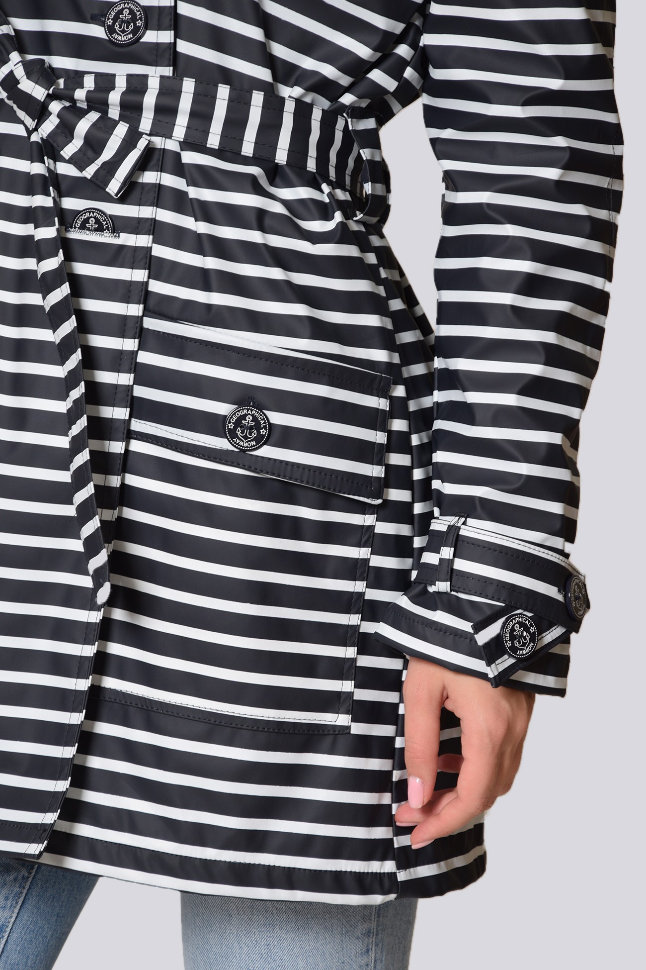 Пальто женское Geographical Norway мультицвет SR605F-450 изображение 4