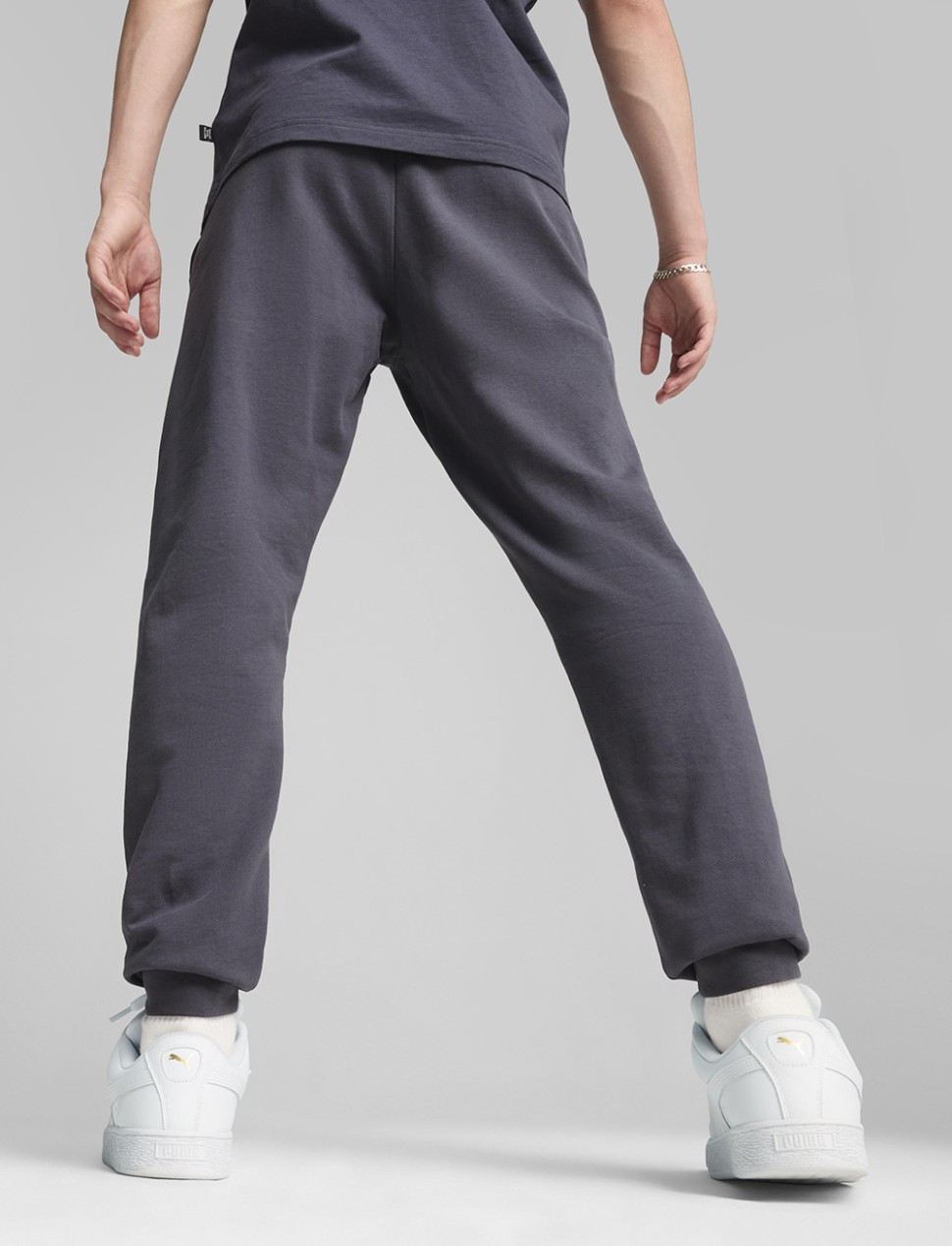 Штани чоловічі Puma BETTER ESSENTIALS Sweatpants FL cl сірі 67681669 — фото 3