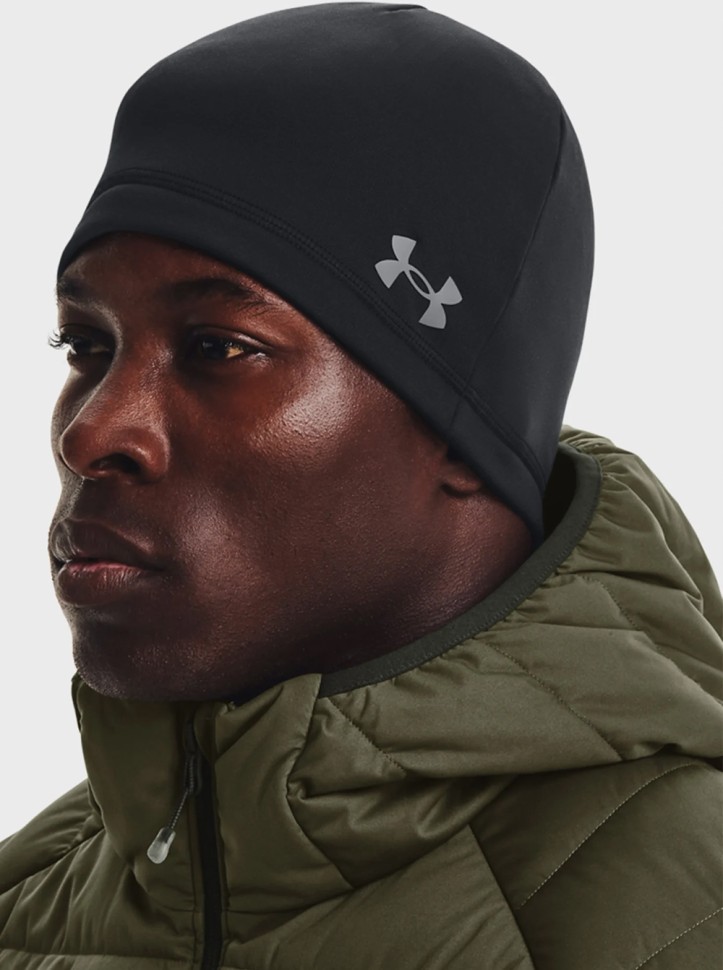 Шапка мужская Under Armour UA Storm Beanie серая 1365918-025 изображение 5