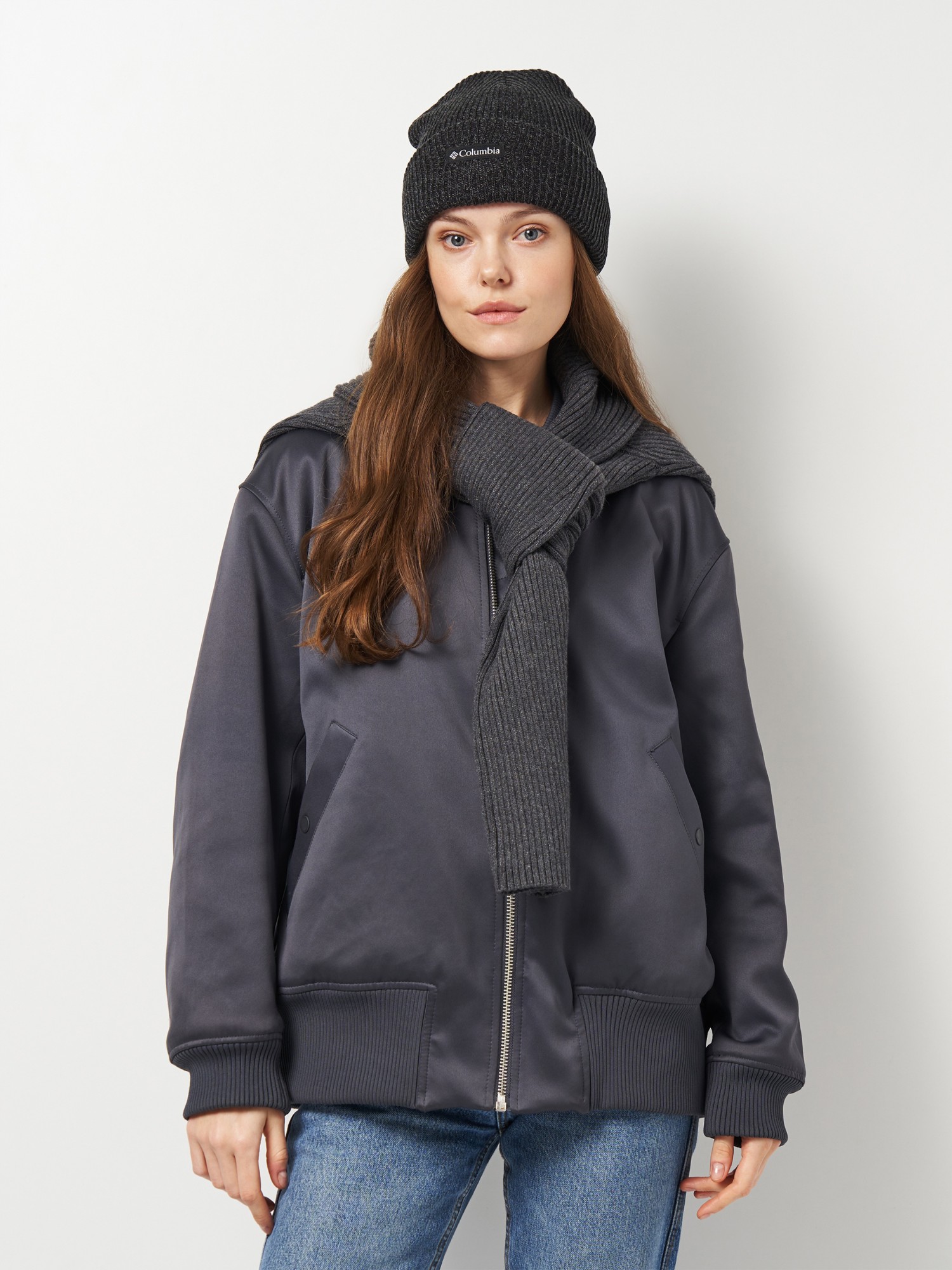 Шапка Columbia Whirlibird™ Cuffed Beanie черная 1911321-015 изображение 7