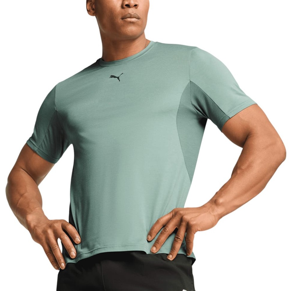 Футболка чоловіча Puma CLOUDSPUN SOFT BREATHABLE T зелена 52671230 — фото 1