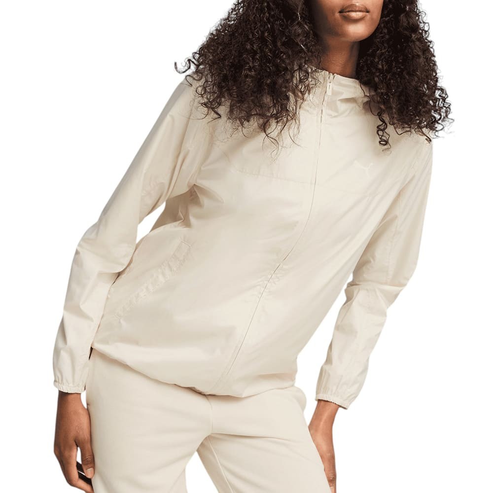Ветровка женская Puma Ess Regular Windbreaker бежевая 68513387
