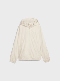Ветровка женская Puma Ess Regular Windbreaker бежевая 68513387 изображение 7