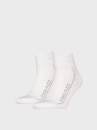 Носки унисекс HEAD ALL SPORTS PERFORMANCE QUARTER 2P белые 701229022002 изображение 2