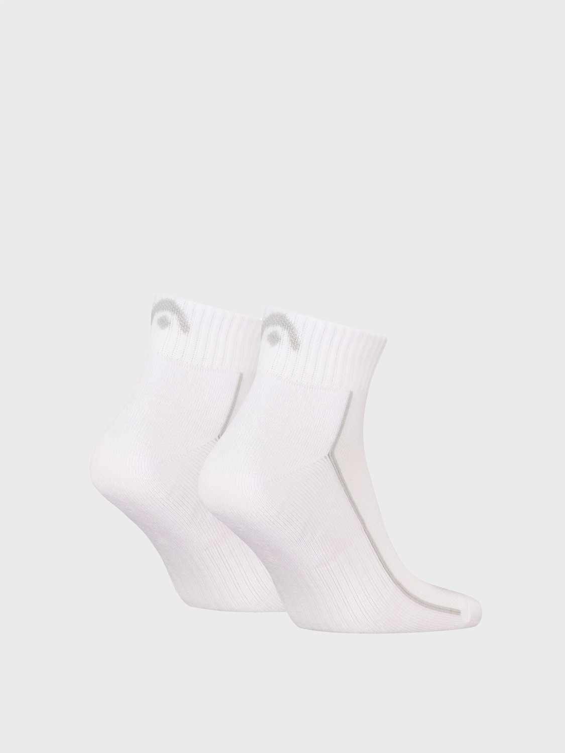 Шкарпетки унісекс HEAD ALL SPORTS PERFORMANCE QUARTER 2P білі 701229022002 изображение 3