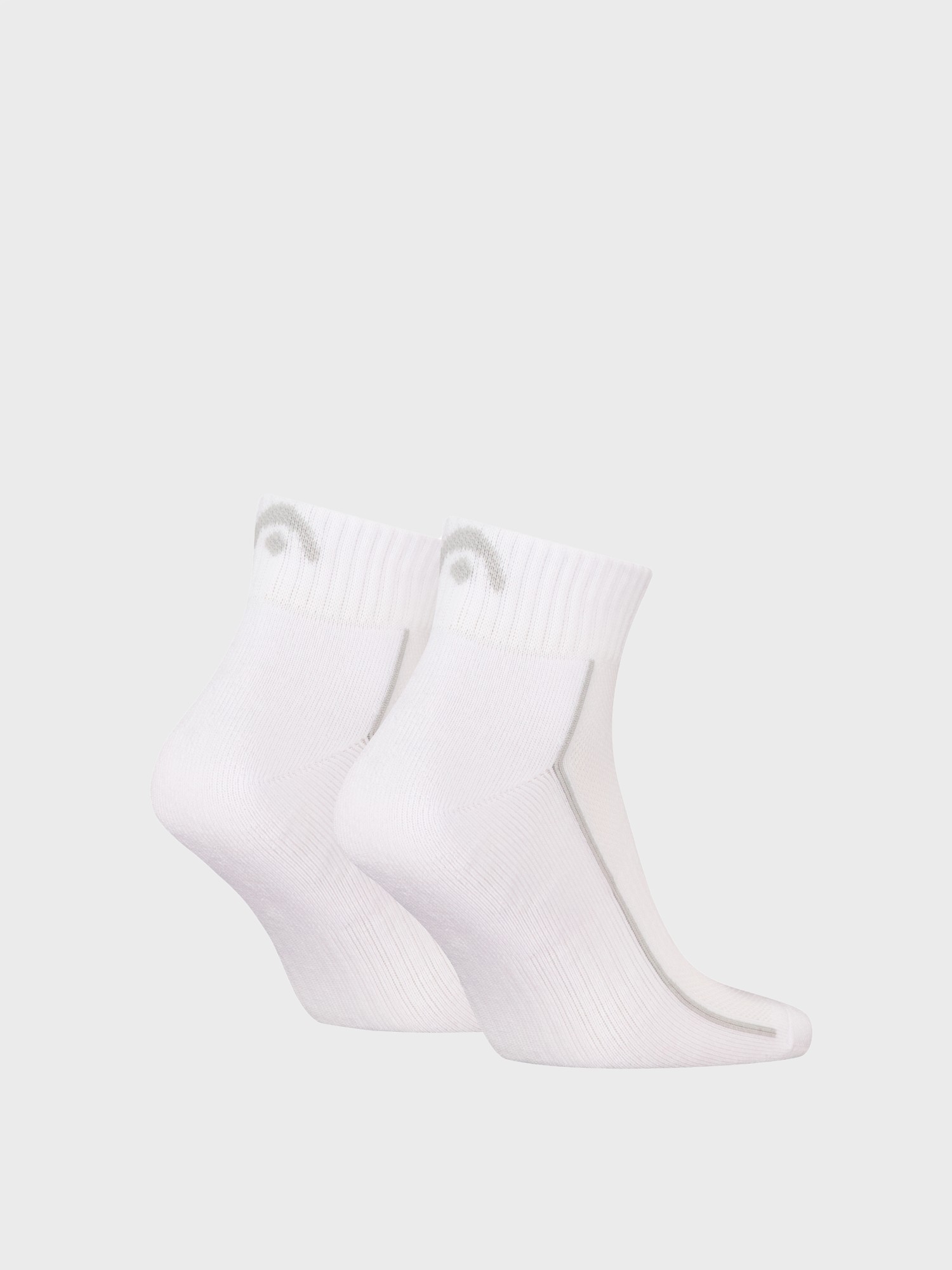 Носки унисекс HEAD ALL SPORTS PERFORMANCE QUARTER 2P белые 701229022002 изображение 3