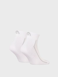 Носки унисекс HEAD ALL SPORTS PERFORMANCE QUARTER 2P белые 701229022002 изображение 3