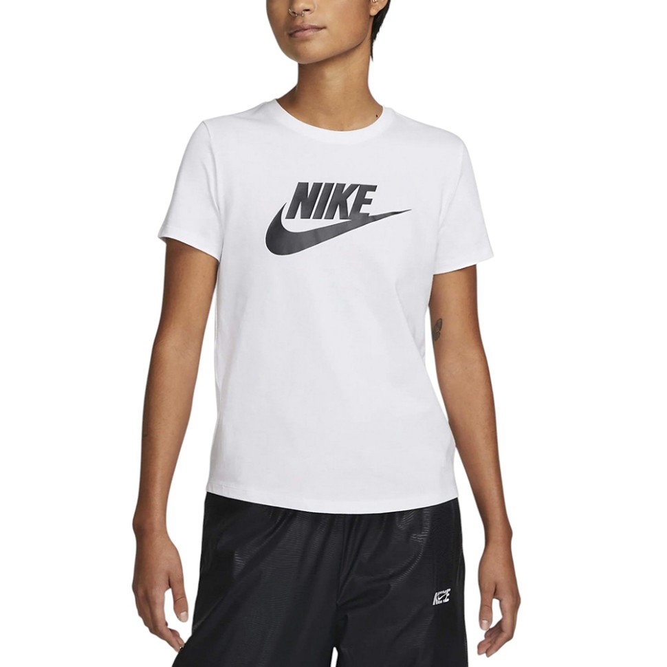 Футболка жіноча Nike W NSW CLUB SS TEE ICN FTRA біла DX7906-100 изображение 1