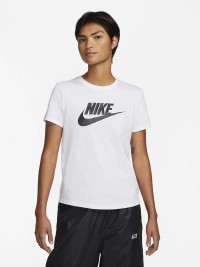 Футболка жіноча Nike W NSW CLUB SS TEE ICN FTRA біла DX7906-100 изображение 2