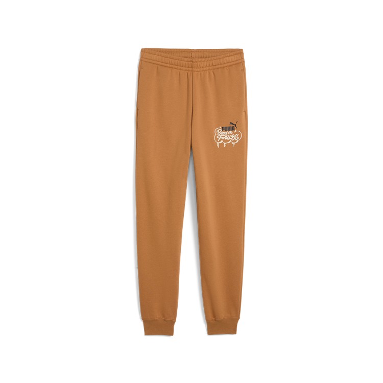 Брюки детские Puma MID 90s Sweatpants оранжевые 69070867