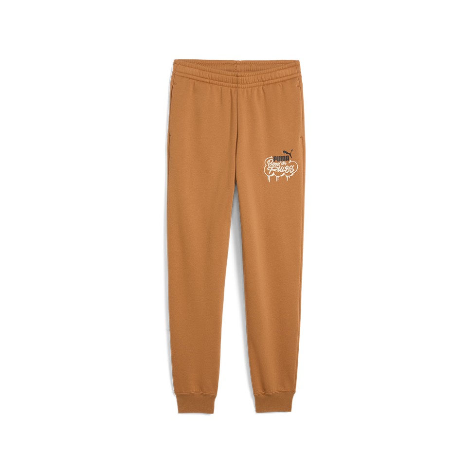 Брюки детские Puma MID 90s Sweatpants оранжевые 69070867 изображение 1
