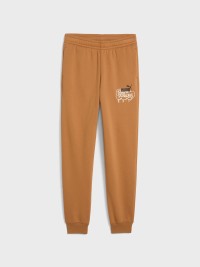 Брюки детские Puma MID 90s Sweatpants оранжевые 69070867 изображение 2