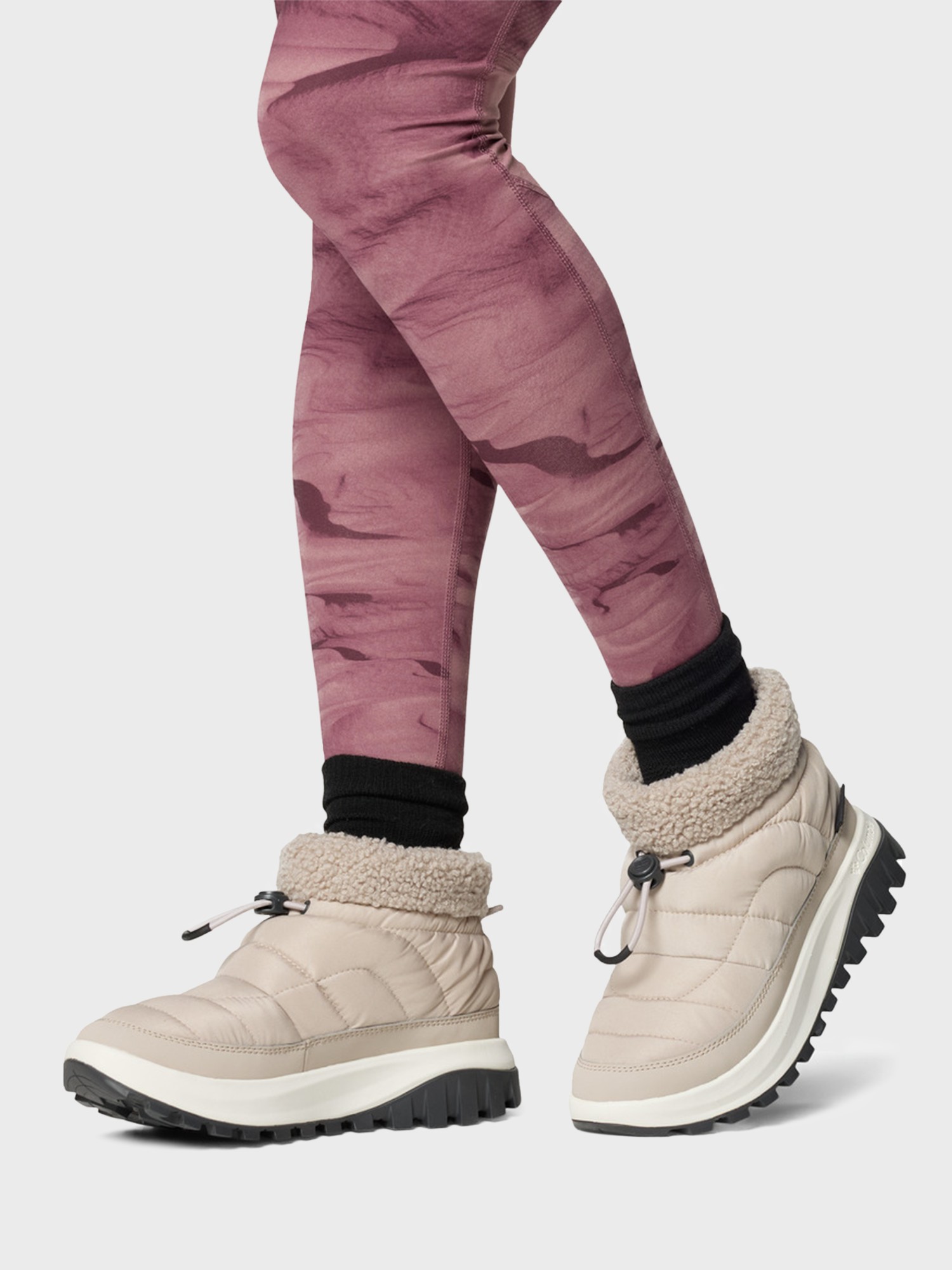 Ботинки женские Columbia SNOWTROT™ SHORTY бежевые 2075121-096 изображение 7