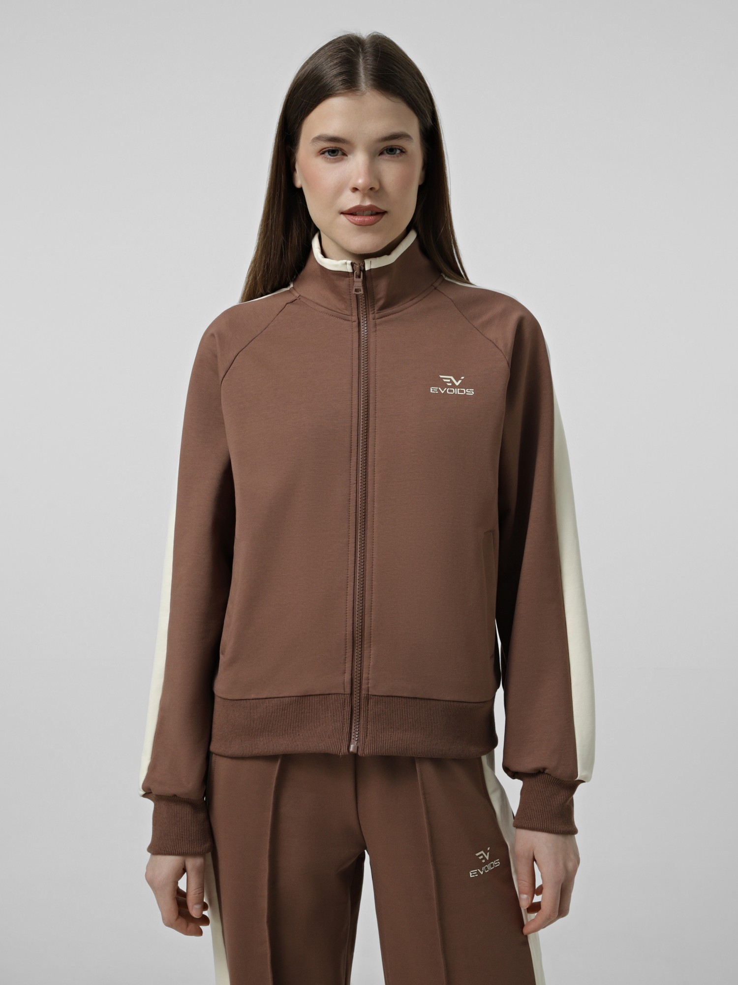 Толстовка жіноча Evoids Juniper коричнева 552523-201 изображение 2