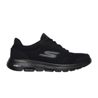 Кроссовки мужские Skechers Go Walk 5 Demitasse черные 55519 BBK           
            изображение 2