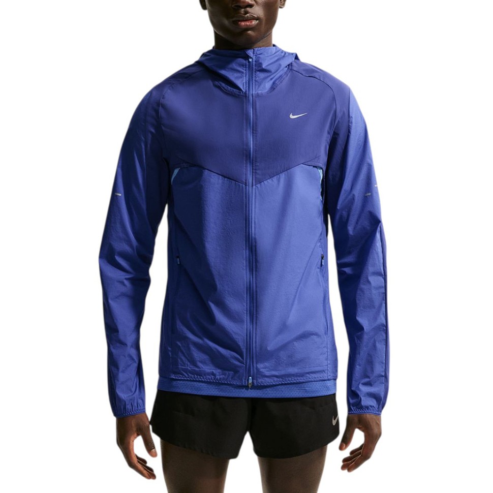 Вітрівка чоловіча Nike M NK RPL STRIDE NVLTY JKT синя IF2367-455 — фото 1