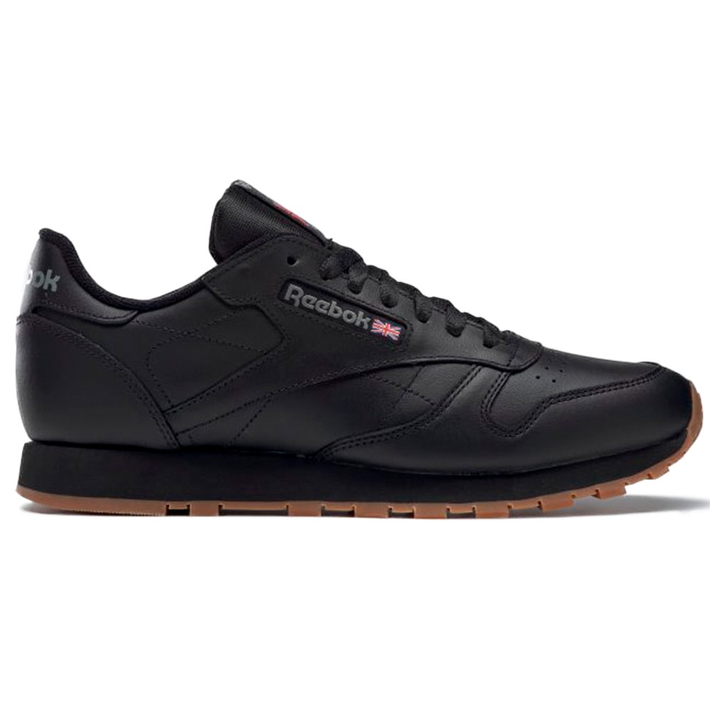 Кроссовки мужские Reebok Cl Lthr черные 49800 изображение 1