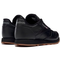 Кроссовки мужские Reebok Cl Lthr черные 49800 изображение 4