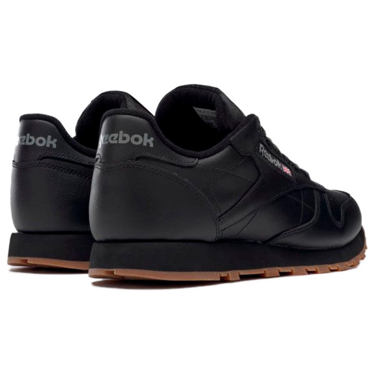 Кроссовки мужские Reebok Cl Lthr черные 49800 изображение 4