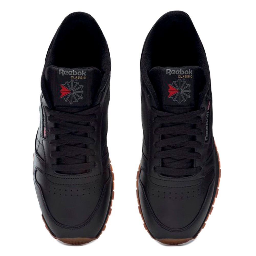 Кроссовки мужские Reebok Cl Lthr черные 49800 изображение 5