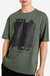 Футболка мужская Fila хаки 110544-G4 изображение 2