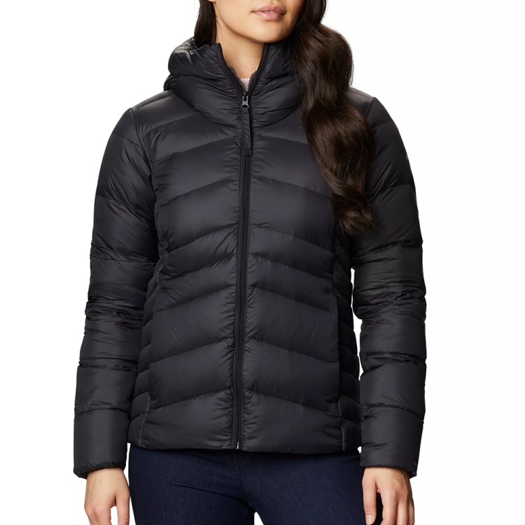  Куртка женская пуховая Columbia AUTUMN PARK™ DOWN HOODED JACKET черная 1909231-010  изображение 1